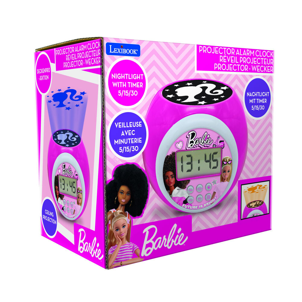 Imagen 4 - Reloj Despertador Proyector Barbie