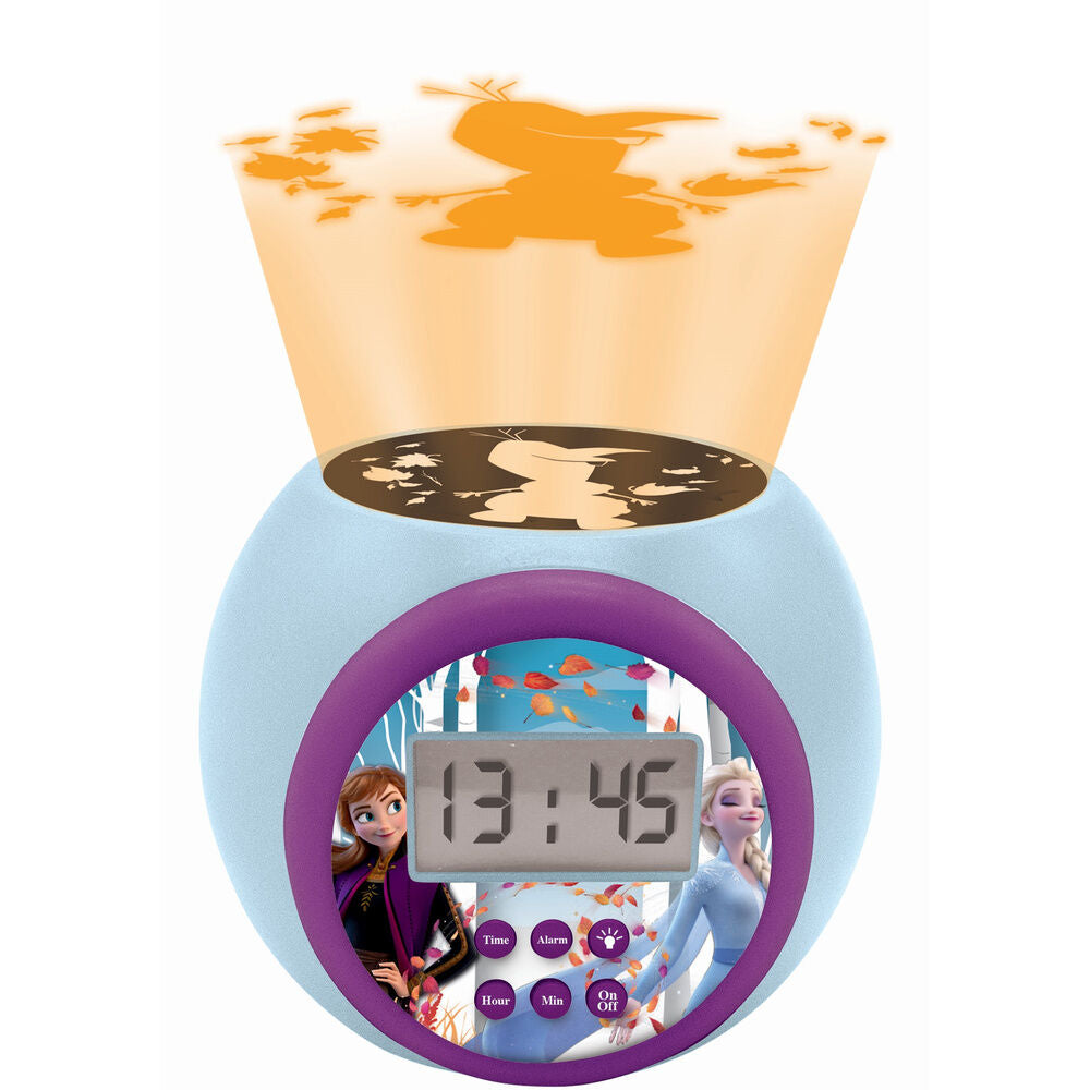 Imagen 4 - Reloj Despertador Proyector Frozen Disney