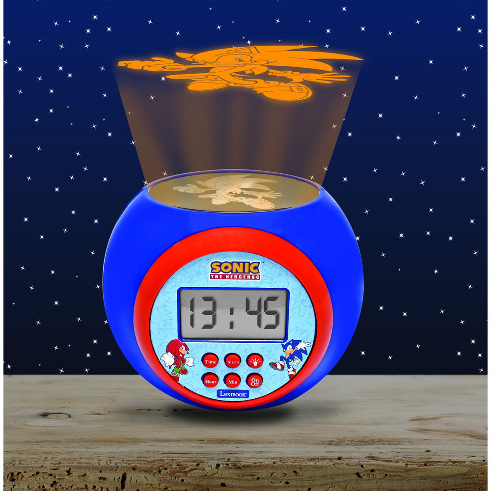 Imagen 4 - Reloj Despertador Proyector Sonic The Hedgehog