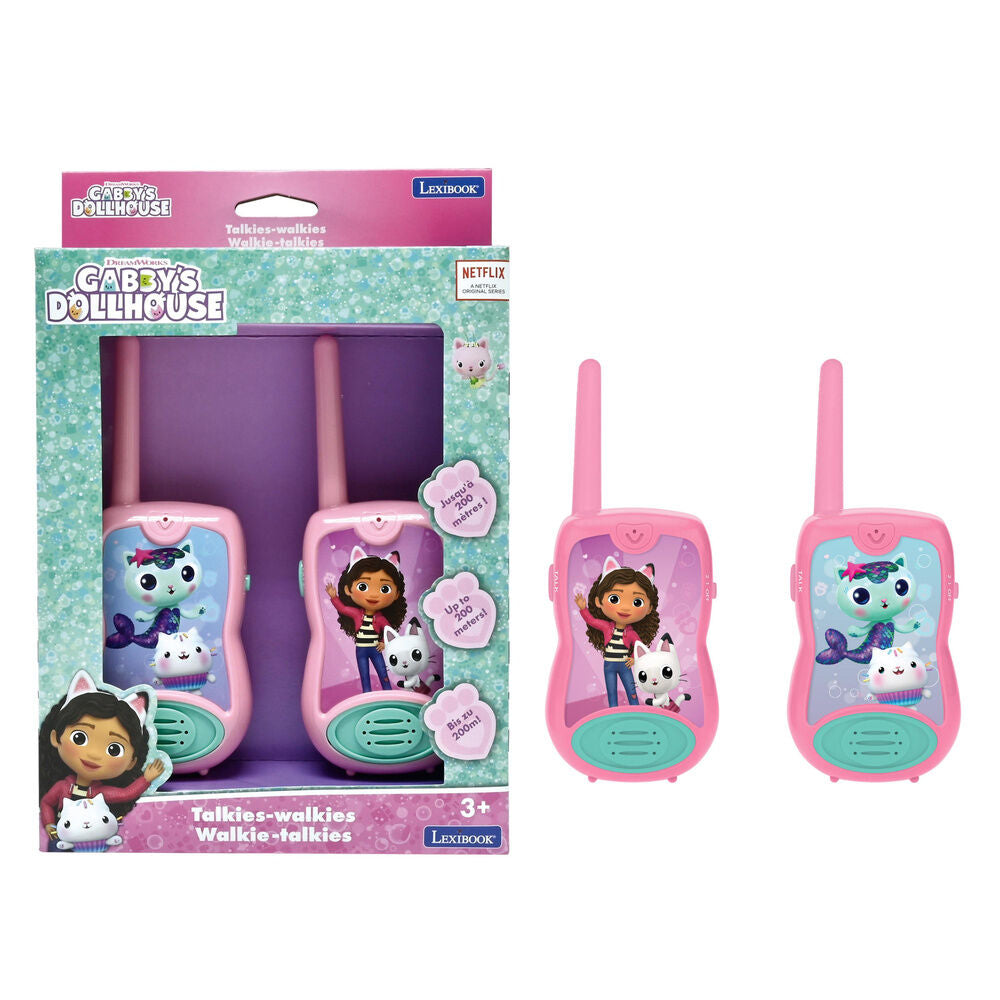 Imagen 3 - Walkie-talkies La Casa De Muñecas De Gabby