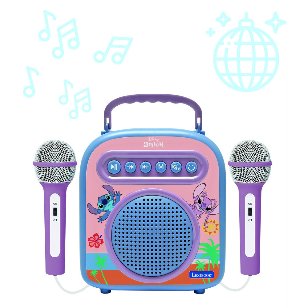 Imagen 4 - Altavoz Bluetooth + Microfono Stitch Disney