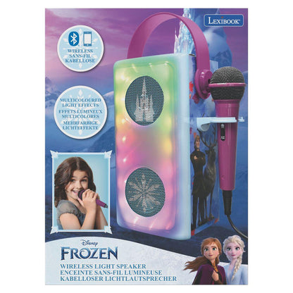 Imagen 4 - Altavoz Bluetooth Luminoso + Microfono Frozen Disney
