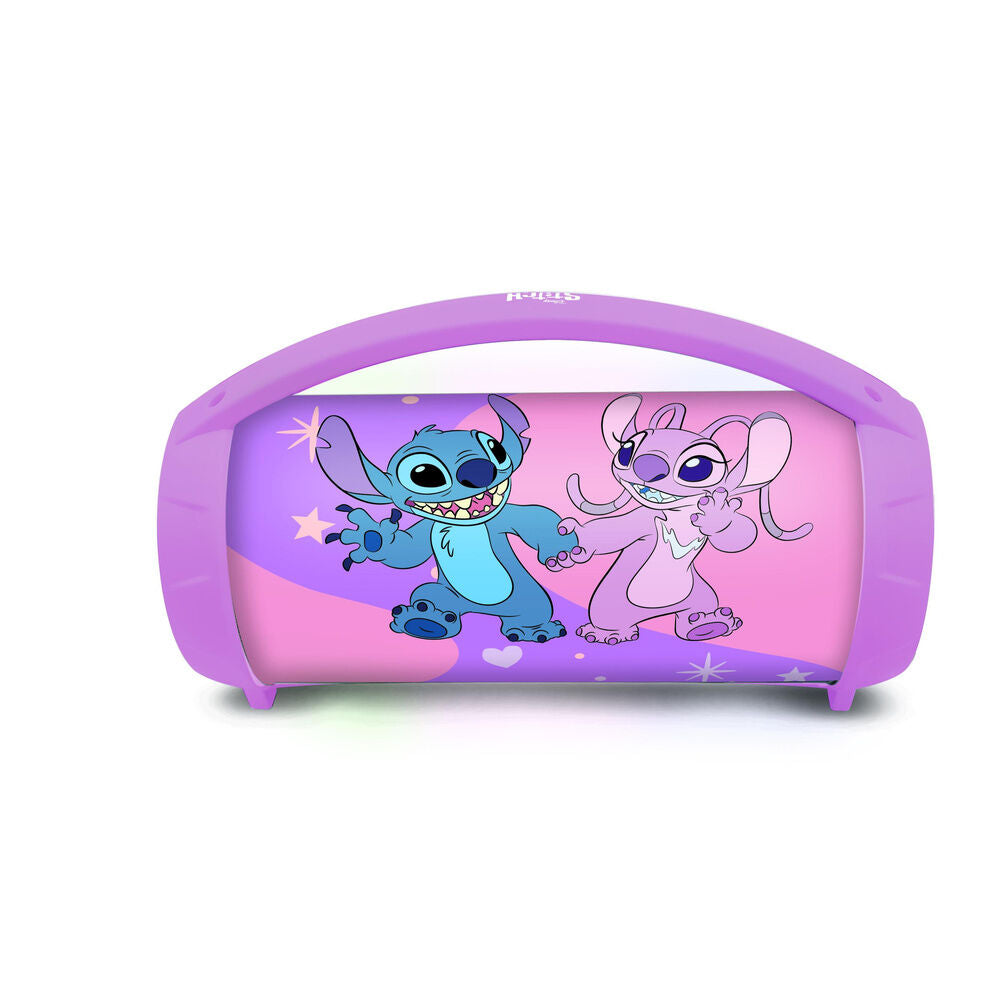 Imagen 4 - Altavoz Bluetooth Luminoso + Microfono Angel Stitch Disney