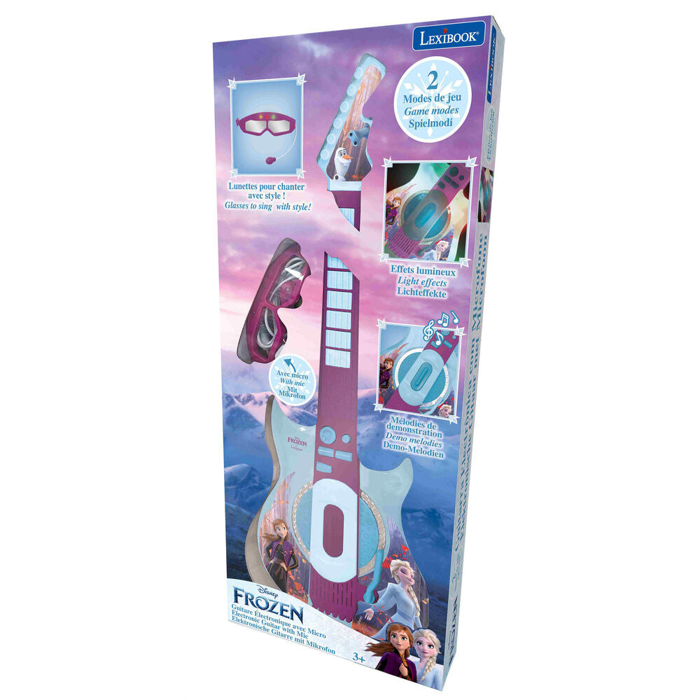 Imagen 4 - Guitarra Electronica Con Microfono Frozen Disney