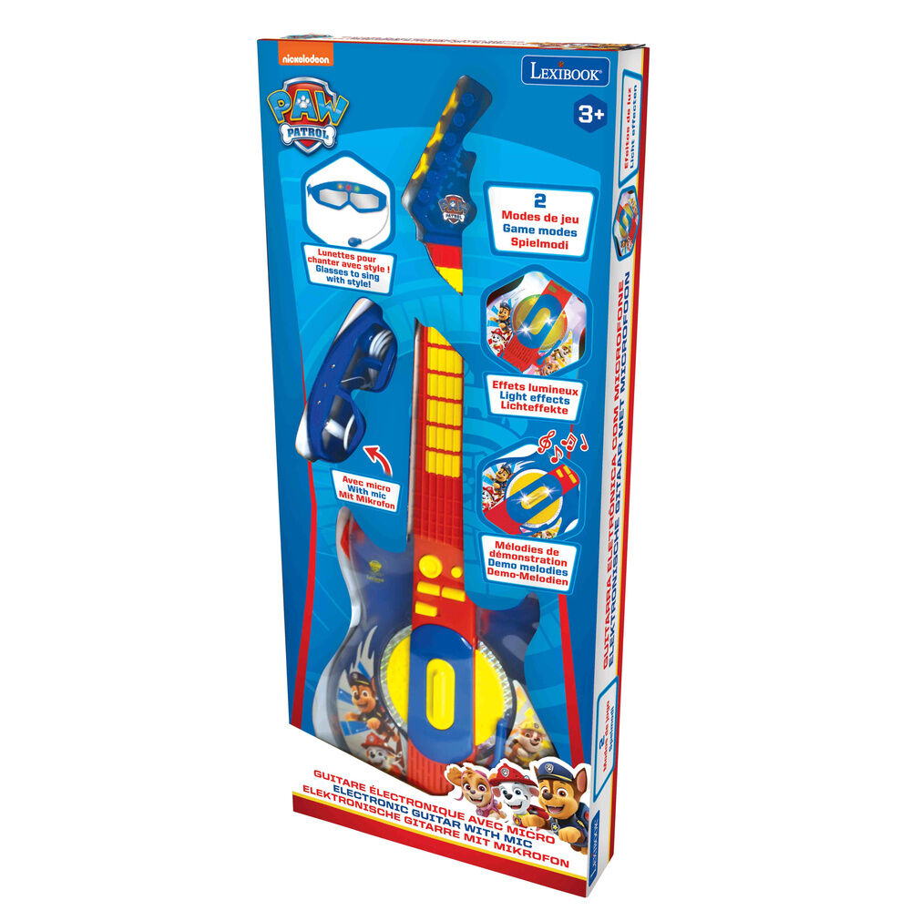 Imagen 4 - Guitarra Electronica Con Microfono Patrulla Canina Paw Patrol