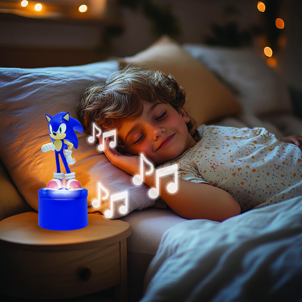 Imagen 4 - Luz Nocturna Altavoz Sonic The Hedgehog