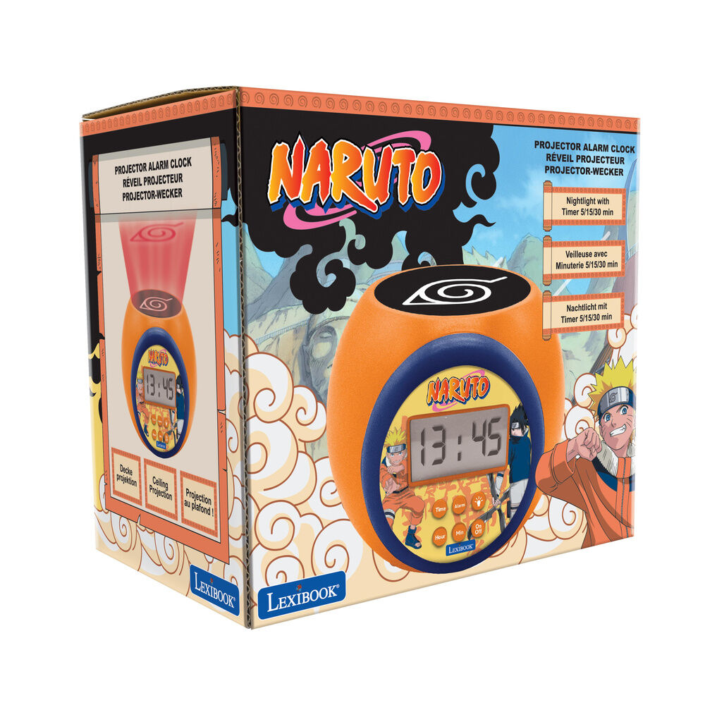 Imagen 5 - Reloj Despertador Proyector Naruto