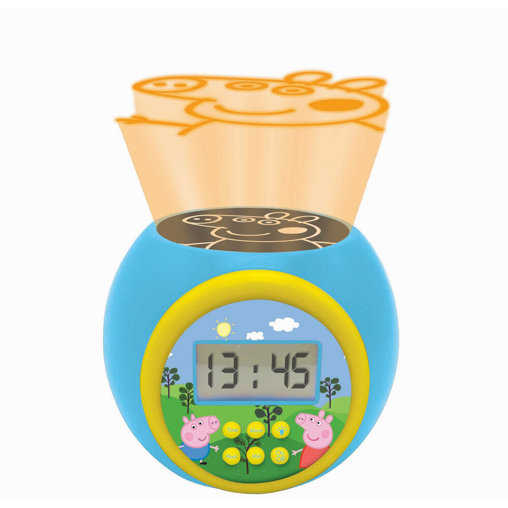 Imagen 5 - Reloj Despertador Proyector Peppa Pig