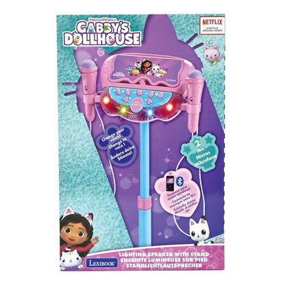 Imagen 4 - Microfono Karaoke Soporte Ajustable La Casa De Muñecas De Gabby