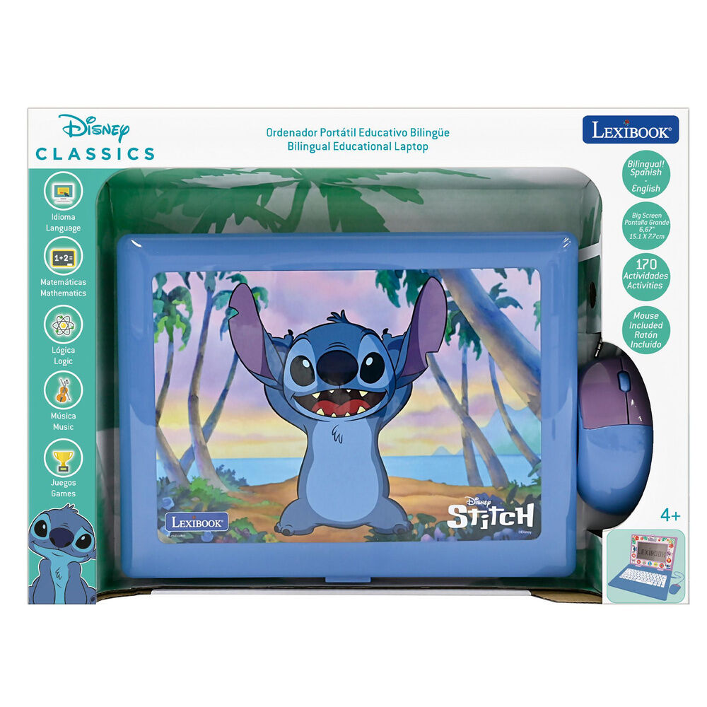 Imagen 5 - Portatil Educativo Bilingüe Stitch Disney