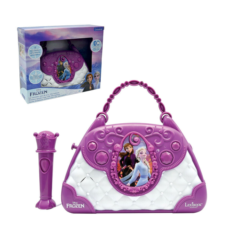 Imagen 5 - Bolso Karaoke Con Altavoz Musical Con Microfono Frozen Disney