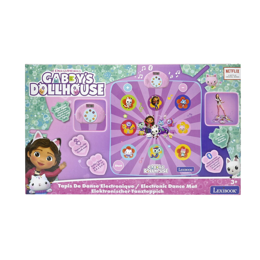 Imagen 6 - Alfombra Baile Electronica Luminosa La Casa De Muñecas De Gabby