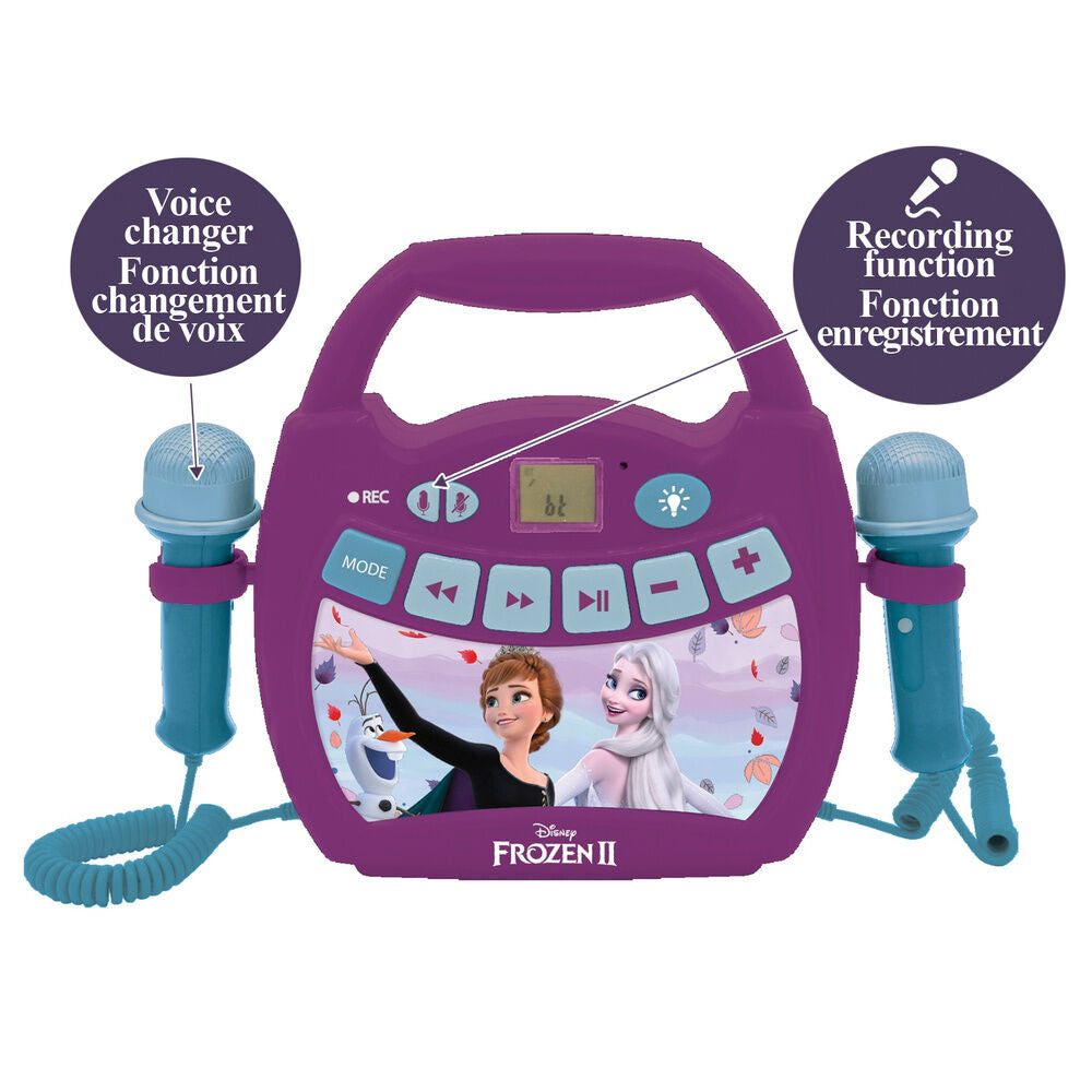 Imagen 5 - Altavoz Karaoke Bluetooth Frozen Disney