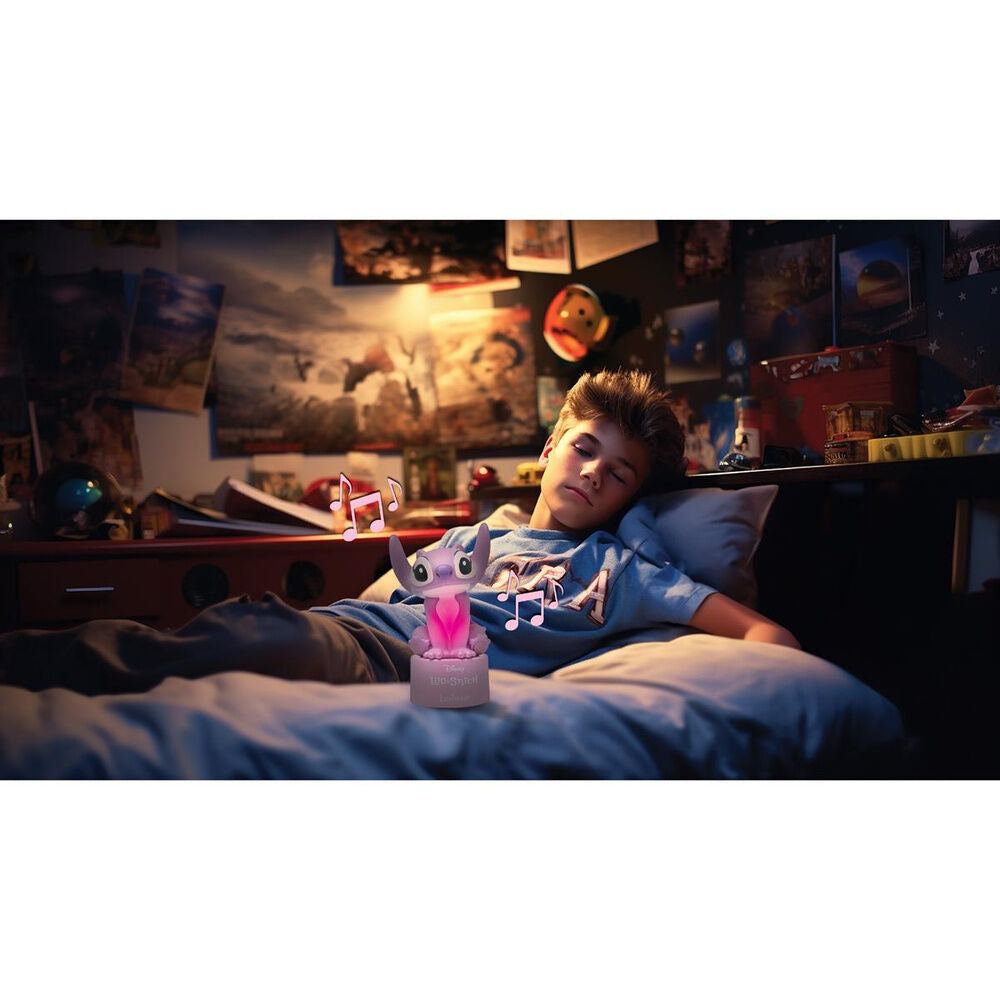 Imagen 5 - Luz Nocturna Altavoz Angel Stitch Disney