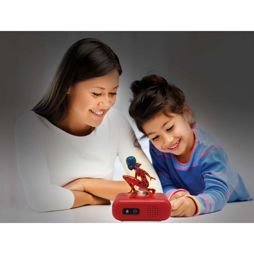 Imagen 7 - Reloj Despertador Luz Nocturna 3D Prodigiosa Lady Bug