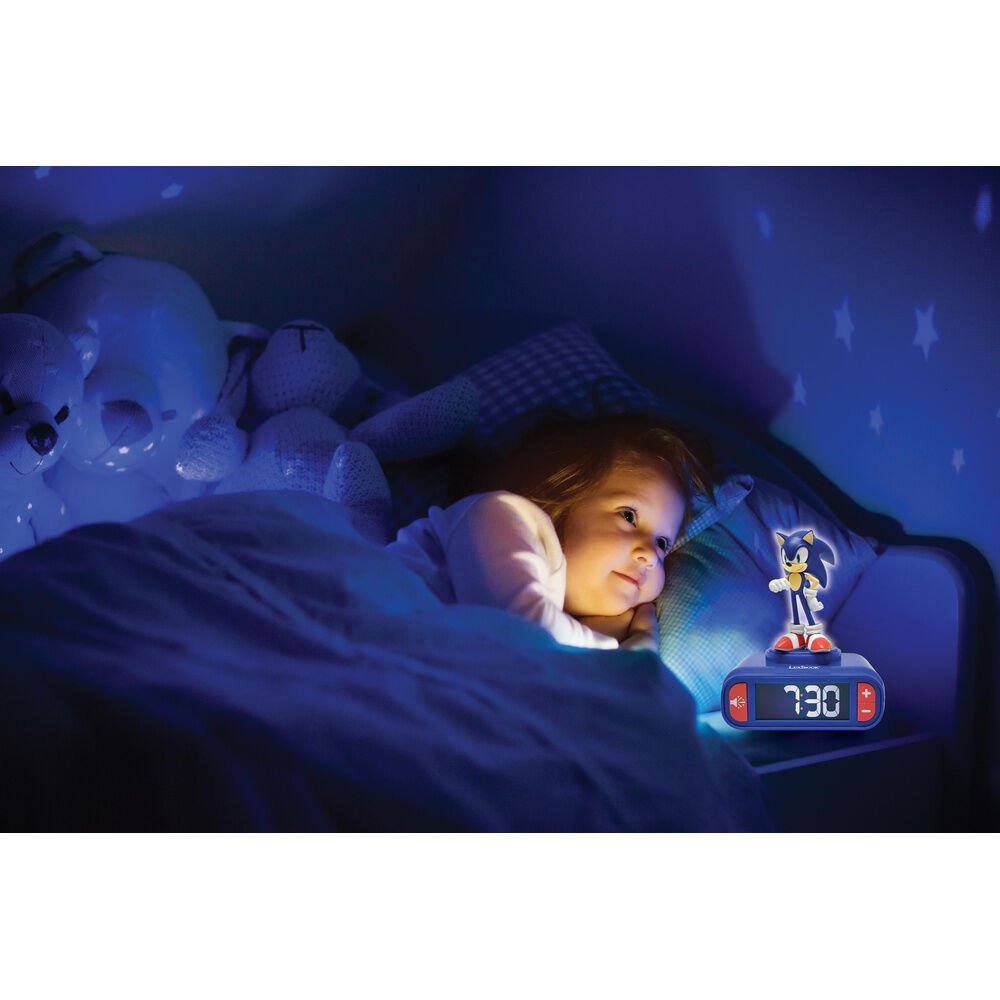Imagen 5 - Reloj Despertador Luz Nocturna 3D Sonic The Hedgehog