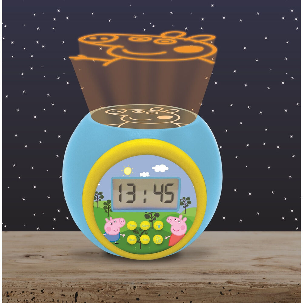 Imagen 6 - Reloj Despertador Proyector Peppa Pig