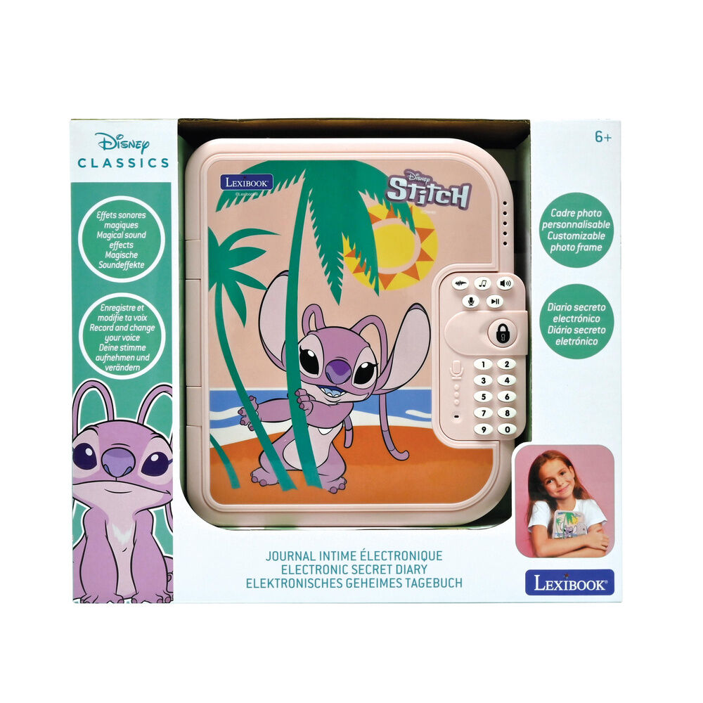 Imagen 5 - Diario Electronico Angel Stitch Disney