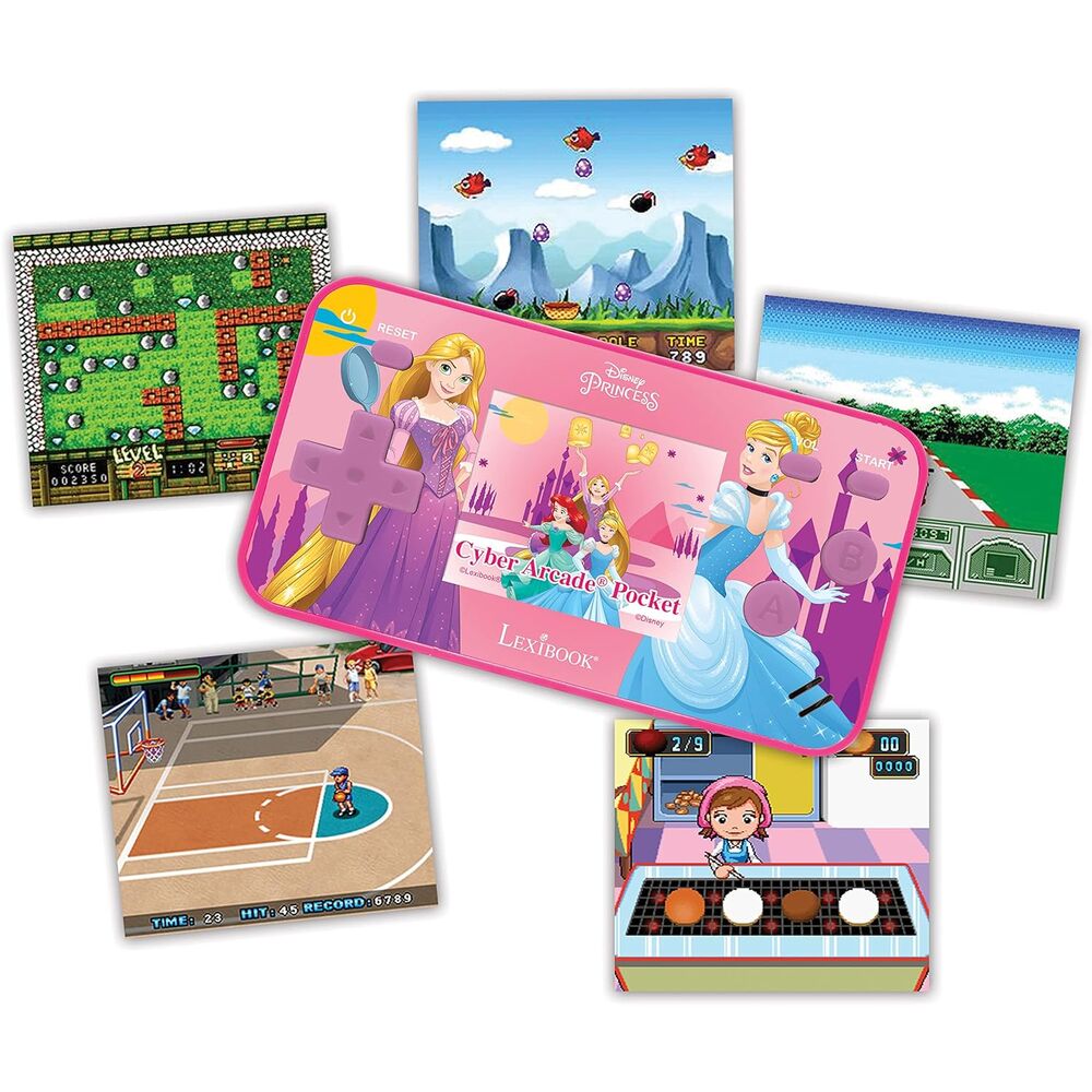 Imagen 3 - Consola Cyber Arcade Pocket Princesas Disney
