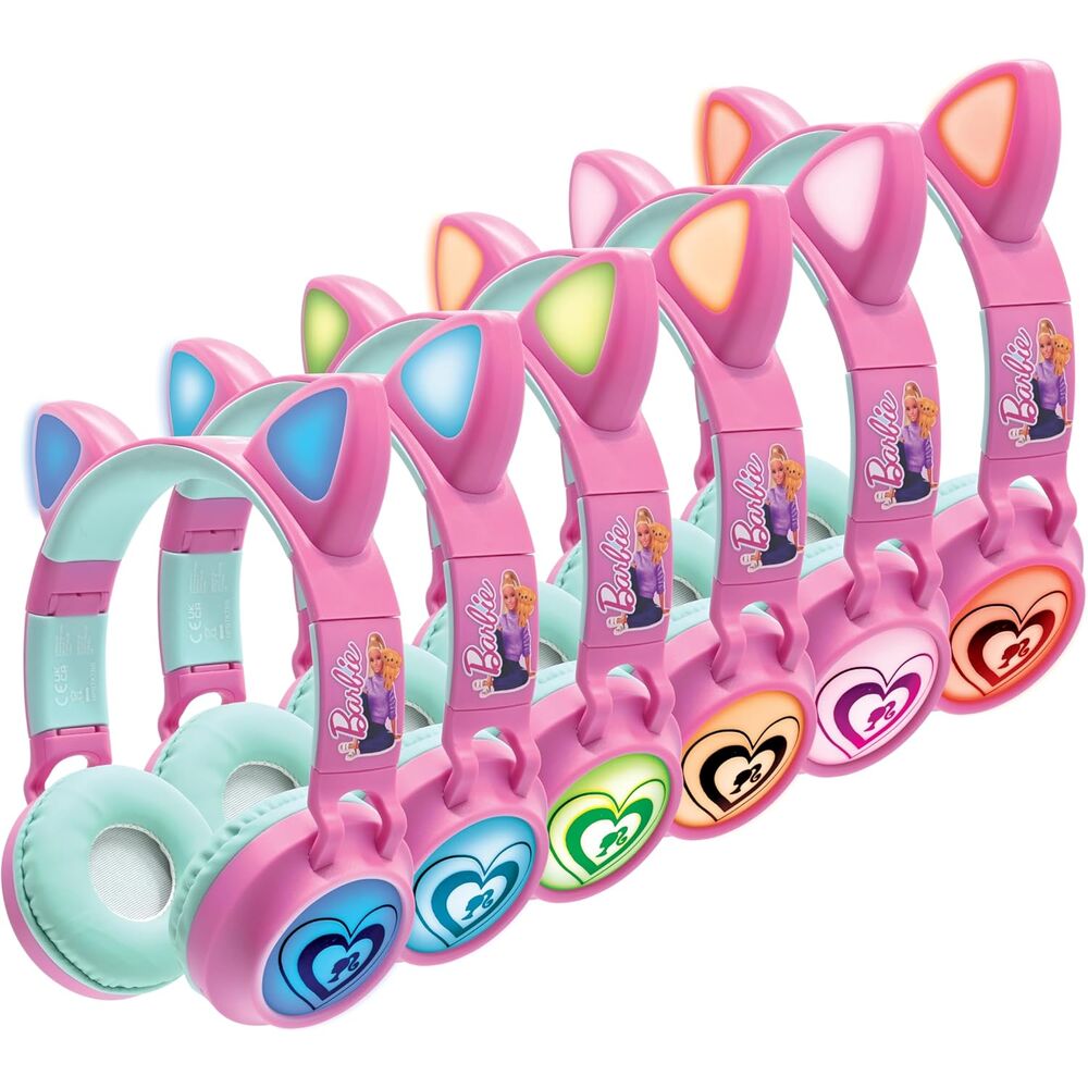 Imagen 2 - Auriculares Inalambricos Con Luz Barbie