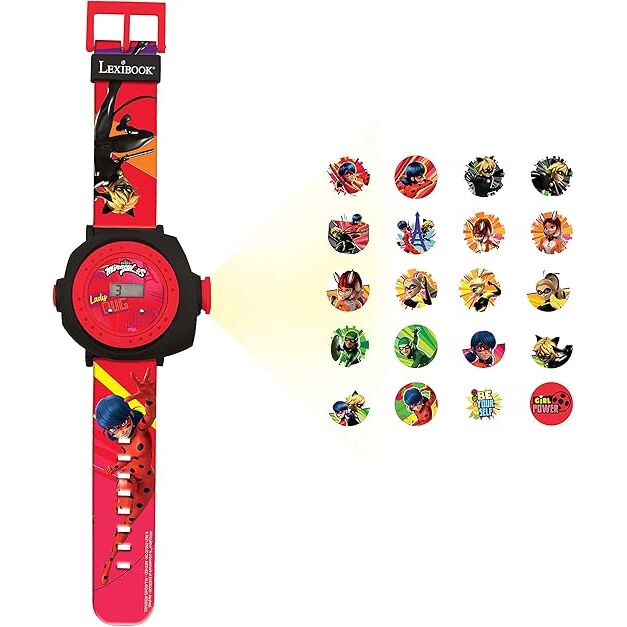 Imagen 3 - Reloj Digital Proyecciones Prodigiosa Ladybug