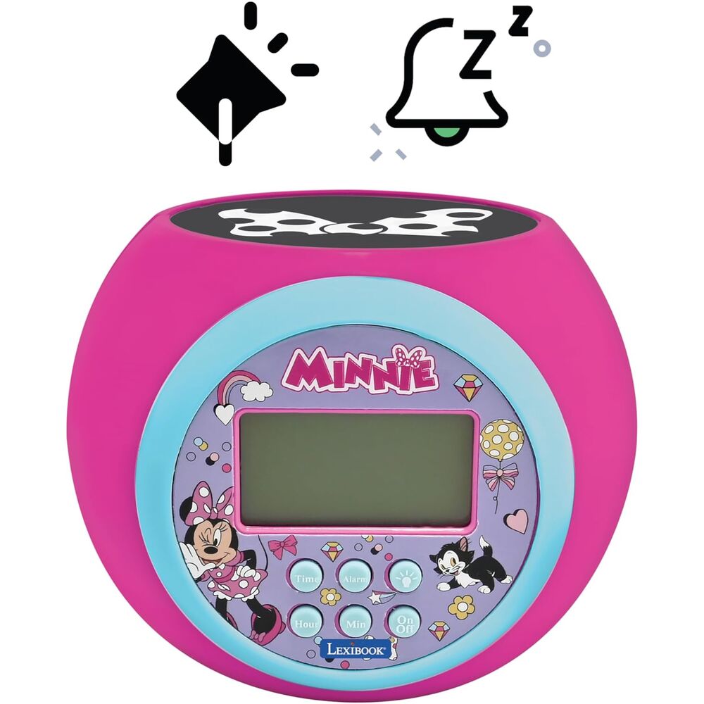 Imagen 5 - Reloj Despertador Proyector Minnie Disney