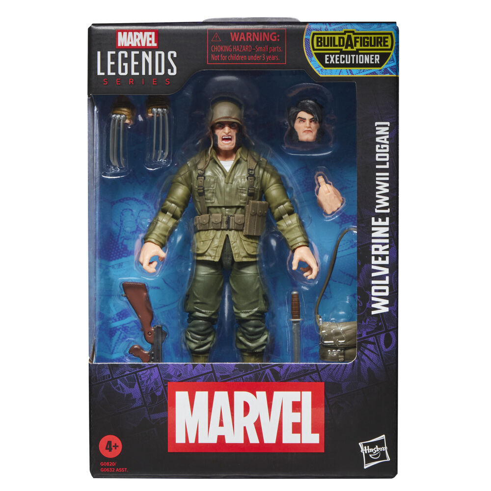 Imagen 1 - Figura Wolverine Wwii Logan Marvel Legends Series 15Cm