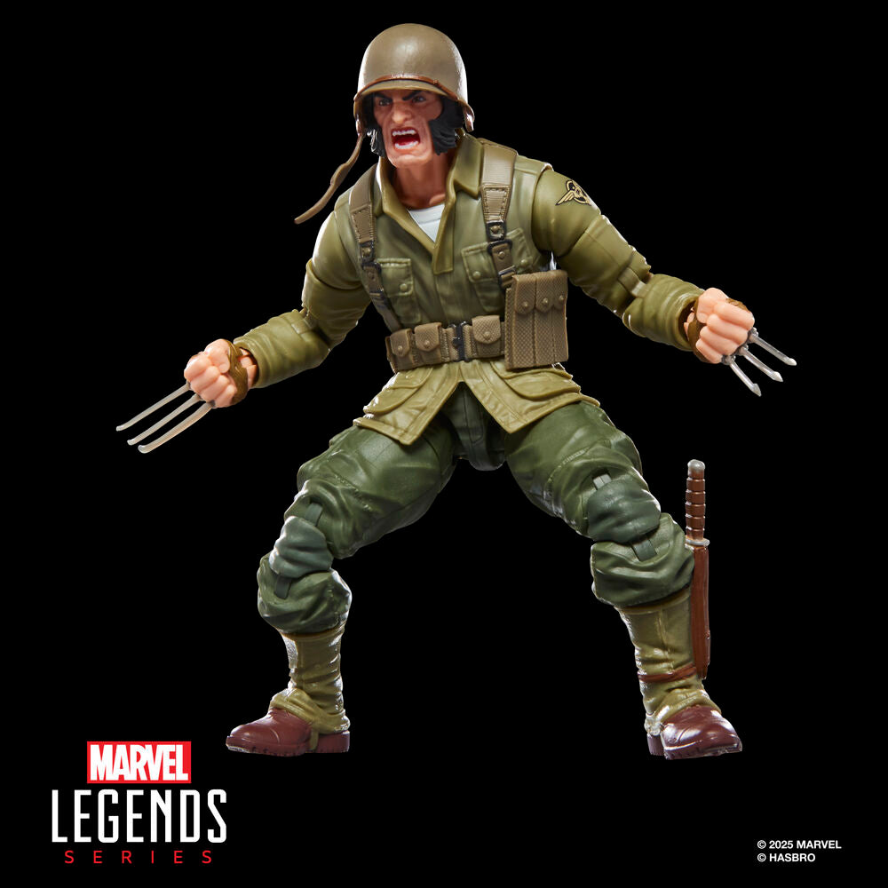 Imagen 3 - Figura Wolverine Wwii Logan Marvel Legends Series 15Cm