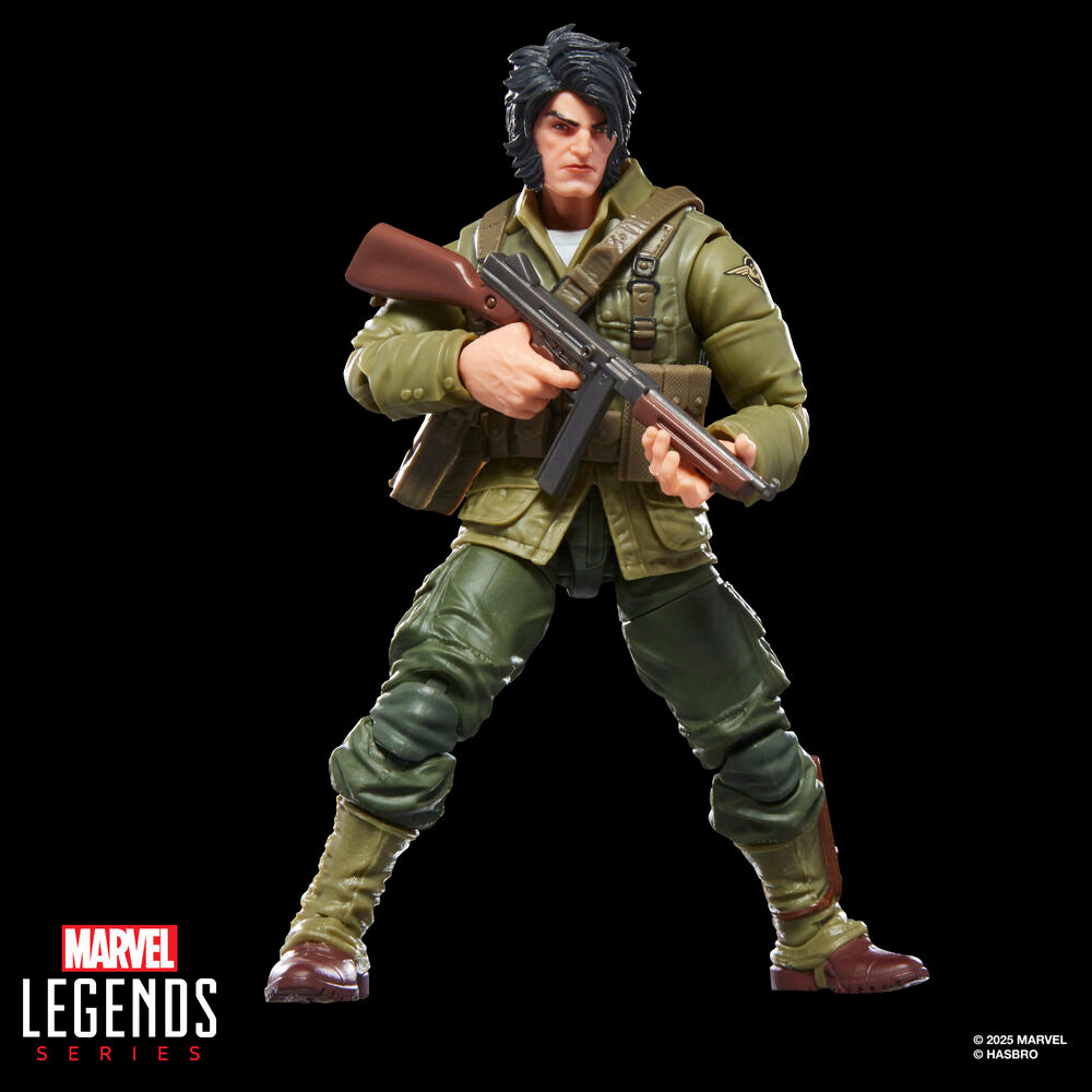 Imagen 5 - Figura Wolverine Wwii Logan Marvel Legends Series 15Cm