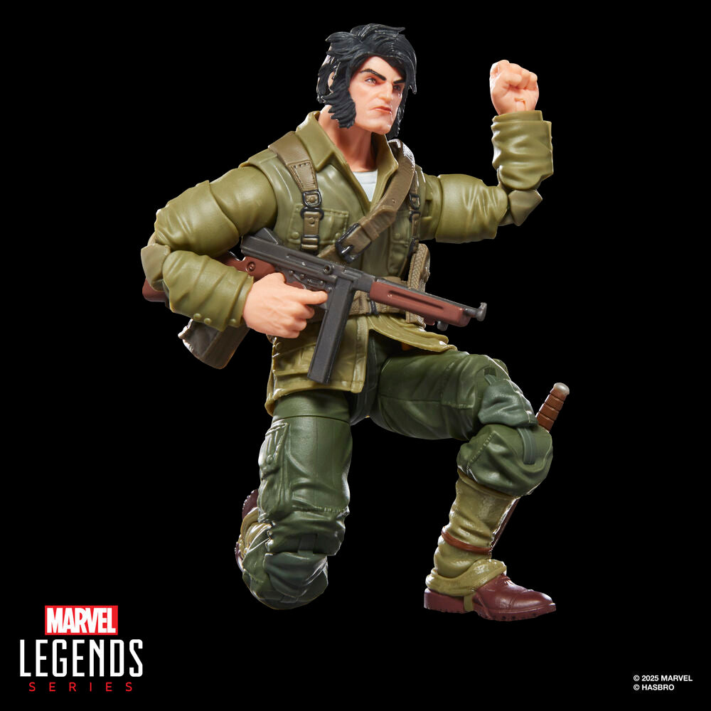 Imagen 7 - Figura Wolverine Wwii Logan Marvel Legends Series 15Cm