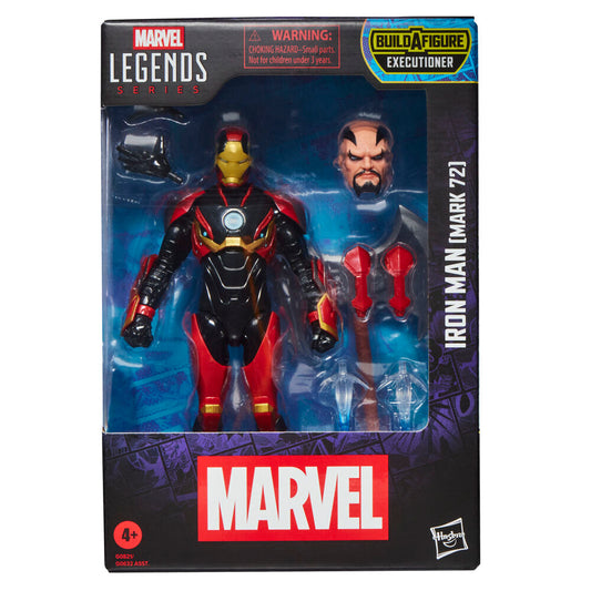 Imagen 1 - Figura Iron Man Mark 72 Marvel Legends Series 15Cm