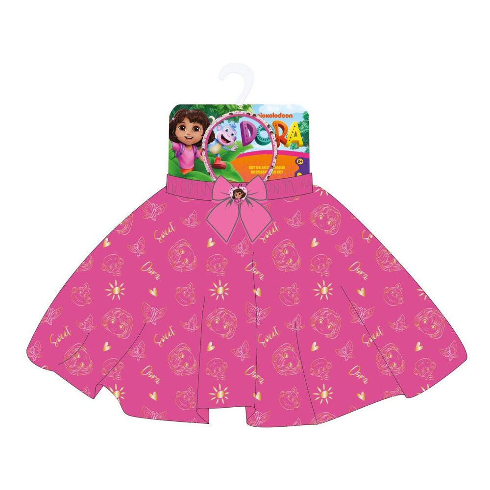 Imagen 1 - Set Diadema + Tutu Dora Exploradora