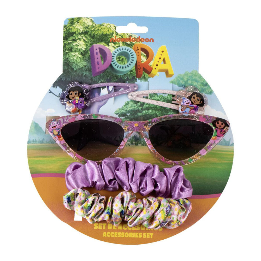 Imagen 1 - Set Belleza + Gafas Sol Dora Exploradora