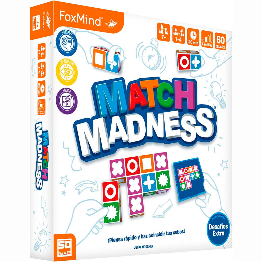Imagen 1 - Juego De Mesa Match Madness Español