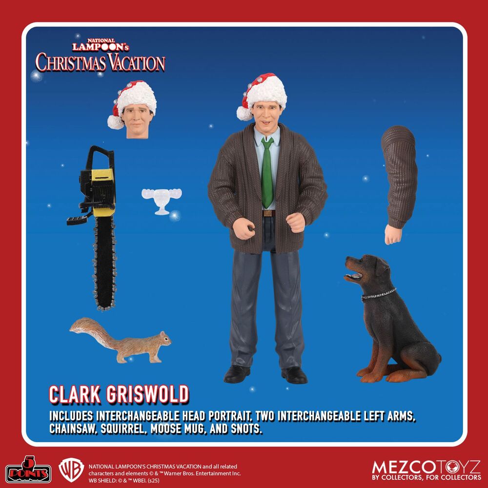 Imagen 1 - Figura Clark Griswold ¡Socorro! Ya Es Navidad 10Cm
