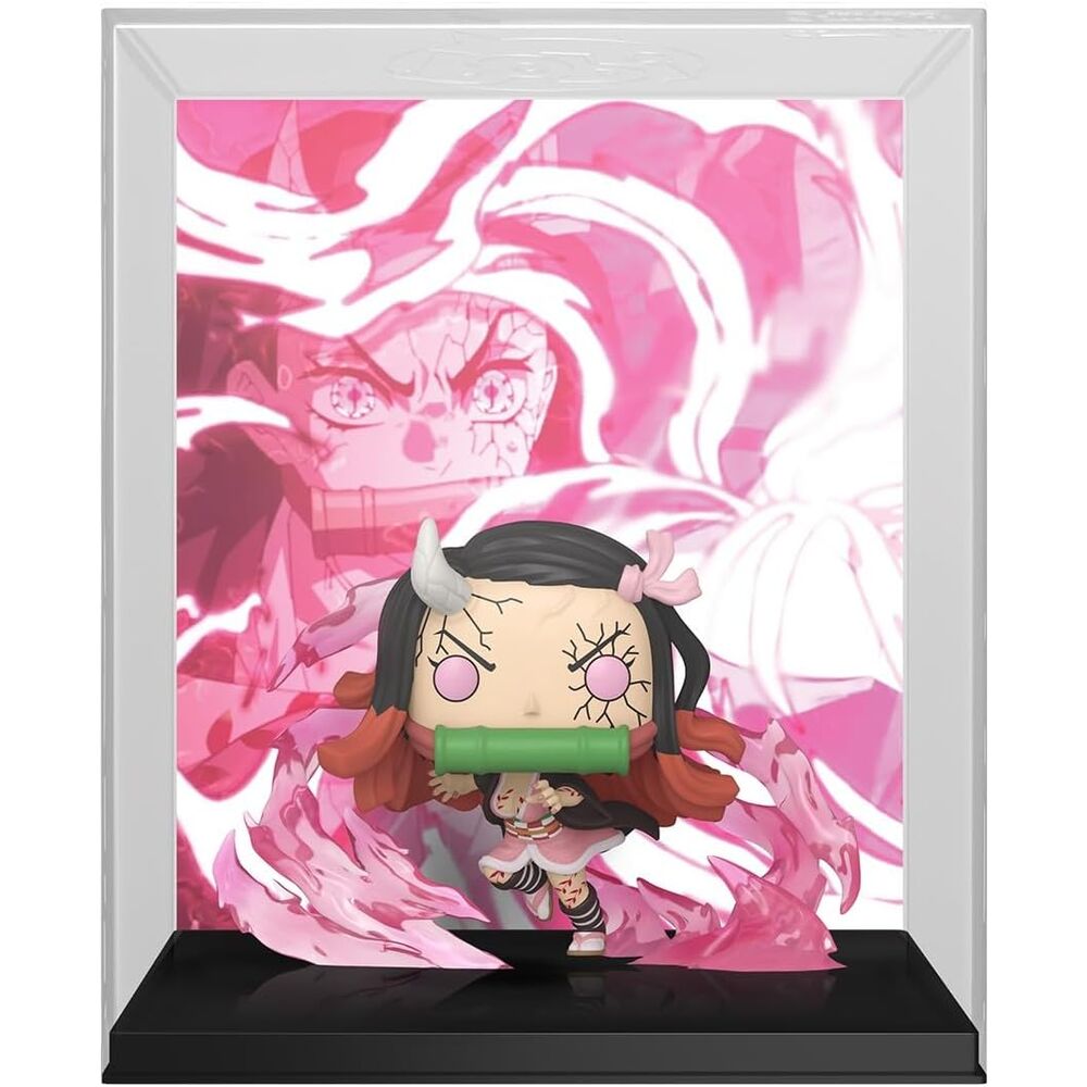 Imagen 1 - Figura Pop Cover Demon Slayer Kimetsu No Yaiba Nezuko Kamado Exclusive