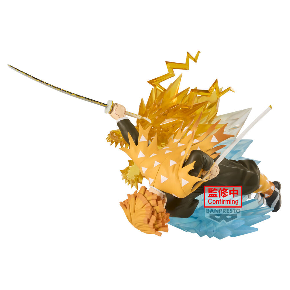 Imagen 1 - Figura Zenitsu Agatsuma Vibration Stars Demon Slayer Kimetsu No Yaiba 12Cm