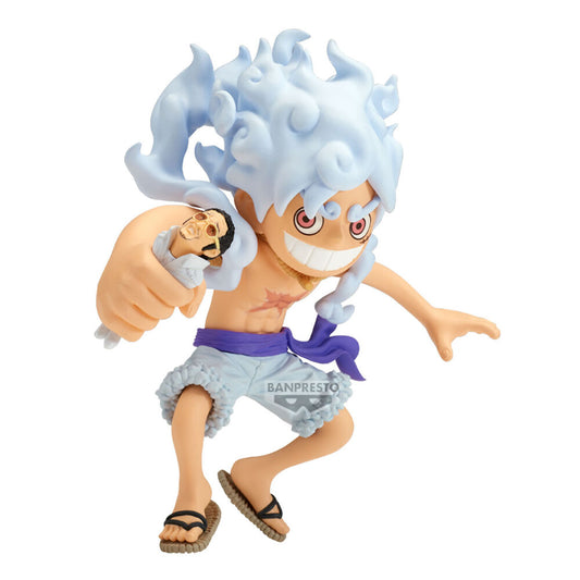 Imagen 1 - Figura Monkey D. Luffy Vs Borsalino Mega World Collectable One Piece 13Cm