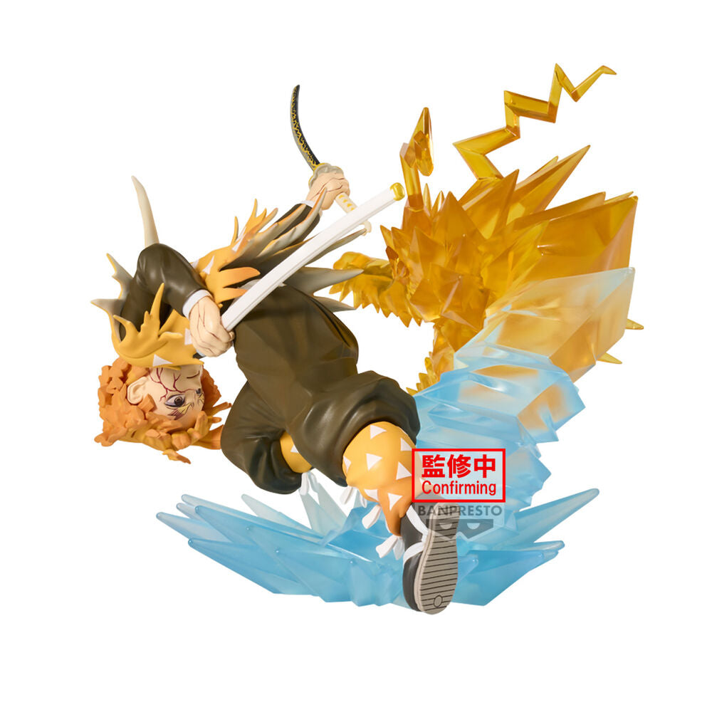 Imagen 2 - Figura Zenitsu Agatsuma Vibration Stars Demon Slayer Kimetsu No Yaiba 12Cm