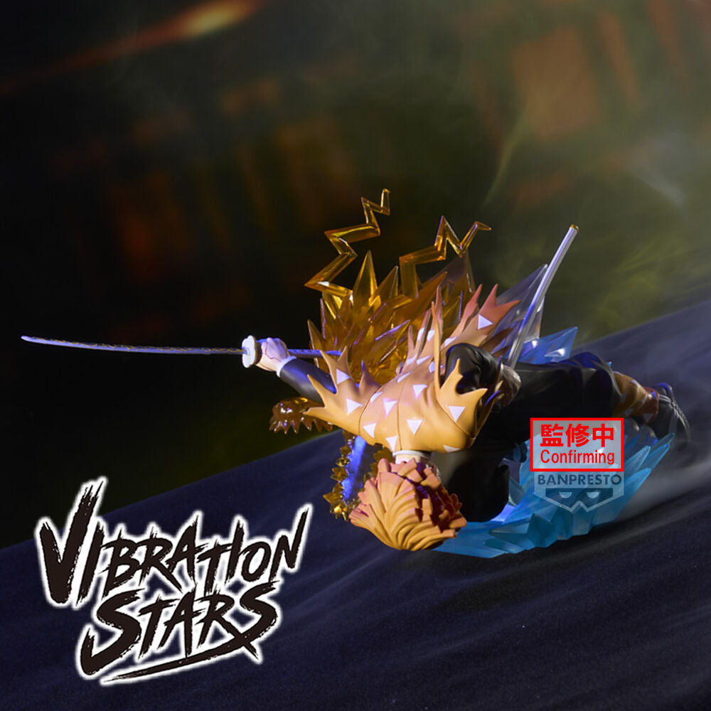 Imagen 3 - Figura Zenitsu Agatsuma Vibration Stars Demon Slayer Kimetsu No Yaiba 12Cm