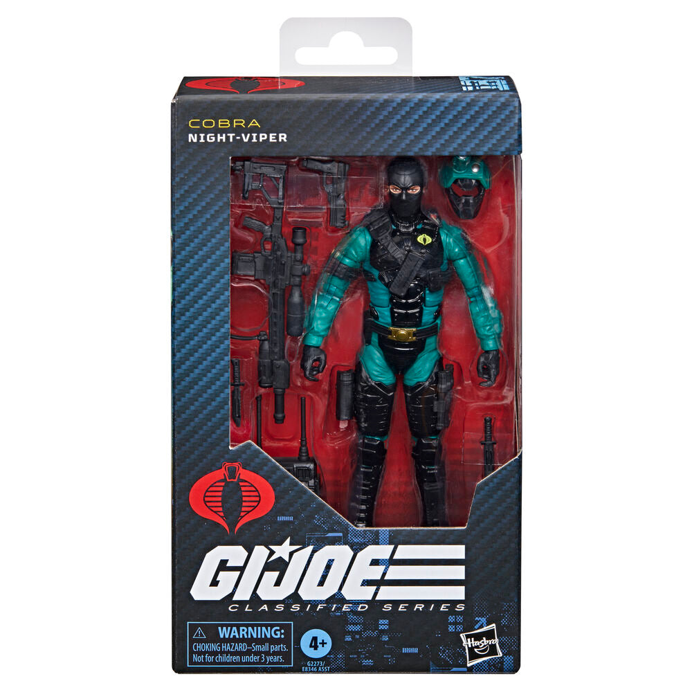 Imagen 1 - Figura Night-viper Classified Series Cobra G.i. Joe 15Cm