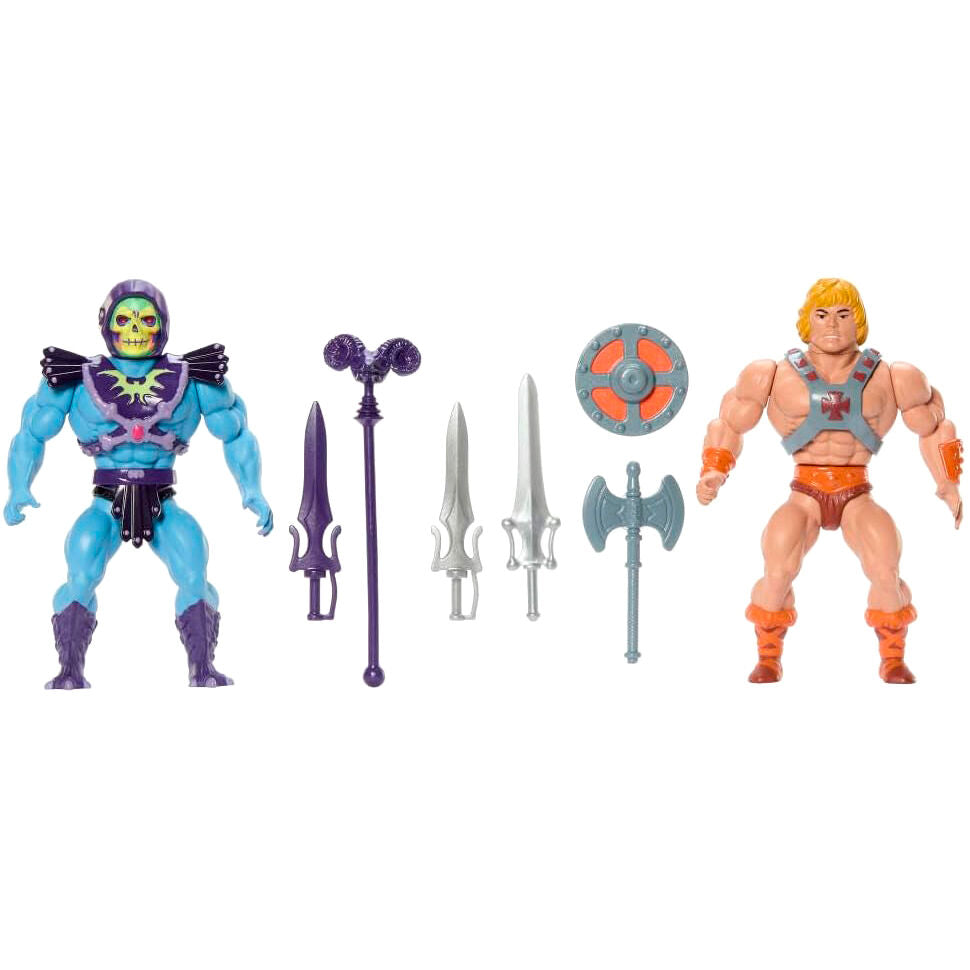 Imagen 6 - Set 2 Figuras He-man Y Skeletor 80 Aniversario Mattel Masters Of The Universe Origins 14Cm