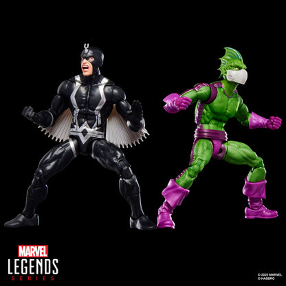 Imagen 12 - Blister 2 Figuras Black Bolt & Triton Inhumanos Marvel Legends Series 15Cm