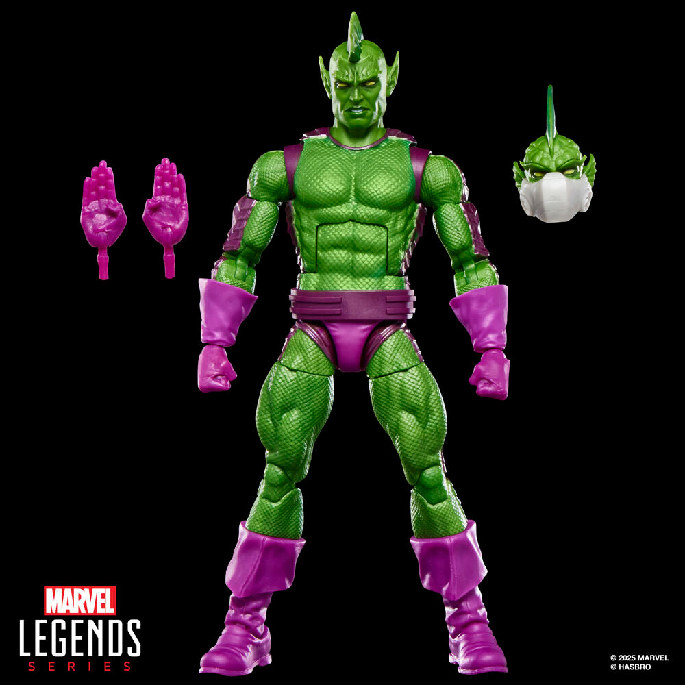Imagen 3 - Blister 2 Figuras Black Bolt & Triton Inhumanos Marvel Legends Series 15Cm