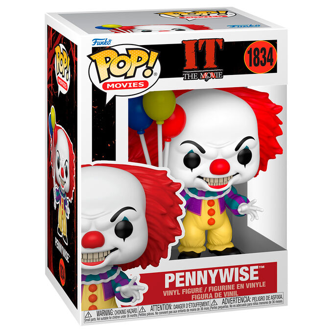 Imagen 2 - Figura Pop It  Pennywise 1990