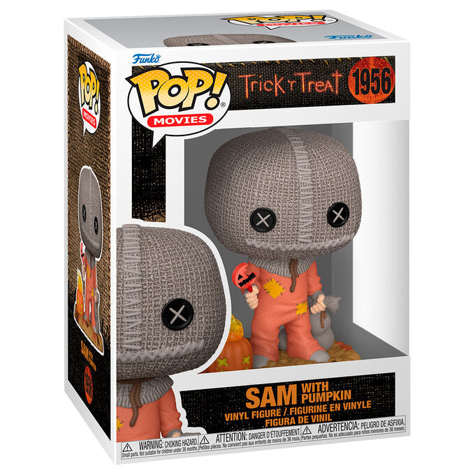 Imagen 2 - Figura Pop Trick'r Treat Sam With Pumpkin