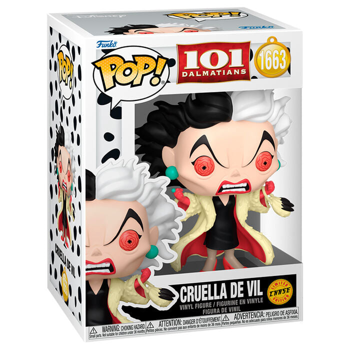 Imagen 2 - Figura Pop Disney 101 Dalmatas Cruella De Vil Chase