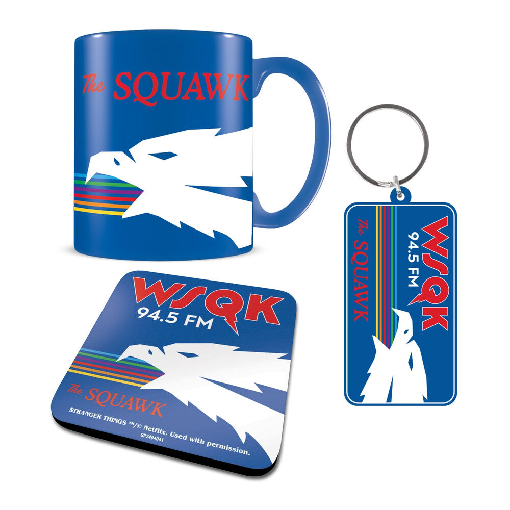 Imagen 1 - Set Taza + Posavasos Y Llavero Stranger Things 5