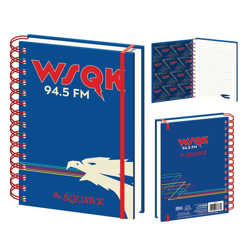 Imagen 1 - Cuaderno A5 Wsqk Stranger Things 5