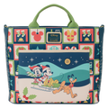 Imagen 1 - Bolso Mochila Mickey & Minnie Holiday Disney Loungefly